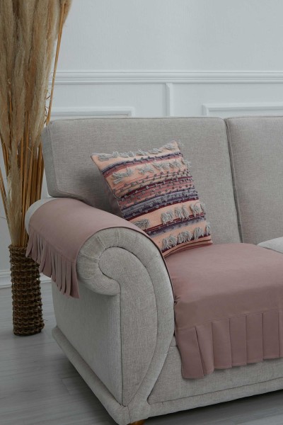 2-Piece Armrest Set, KC-3 Powder - Thumbnail