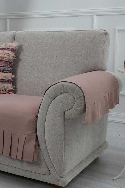 2-Piece Armrest Set, KC-3 Powder - Thumbnail