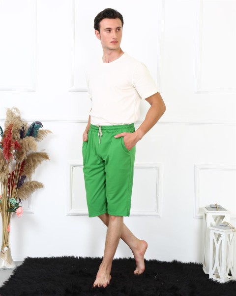 Moda Çizgi - Moda Çizgi Erkek Lakost Fıstık Yeşili Kapri 27481