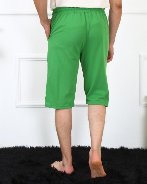 Moda Çizgi Erkek Lakost Fıstık Yeşili Kapri 27481 - Thumbnail