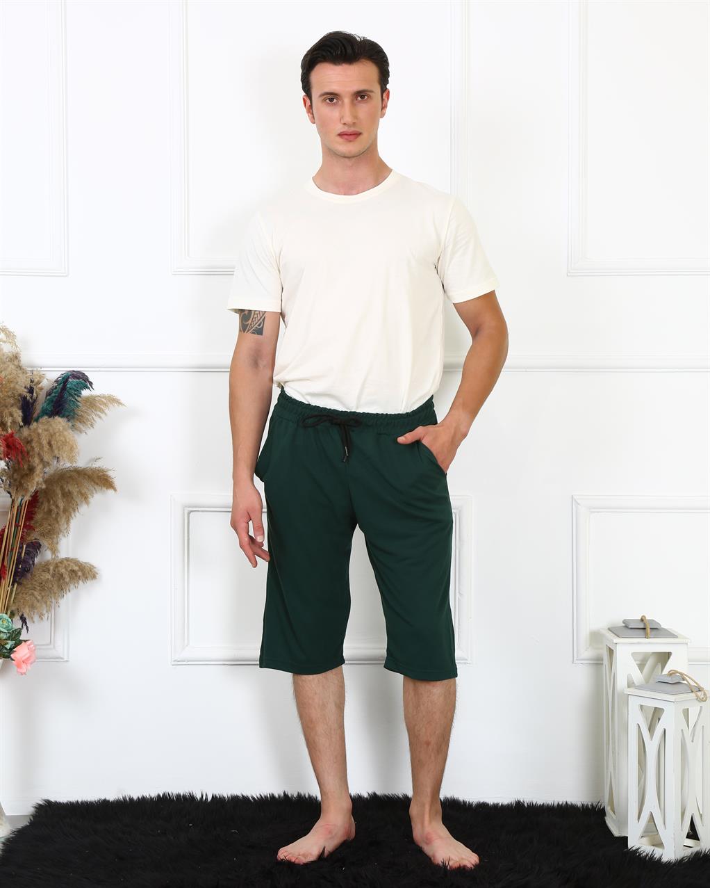 Moda Çizgi Erkek Lakost Haki Kapri 27481 Haki