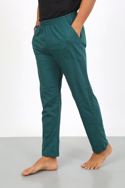 Akbeniz Erkek Pamuk Yeşil Tek Alt Pijama 27495 - Thumbnail