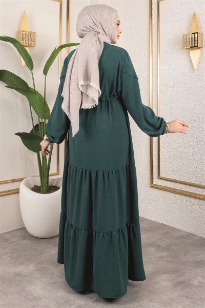 Alisa Aerobin Elbise ZÜMRÜT YEŞİLİ - Thumbnail