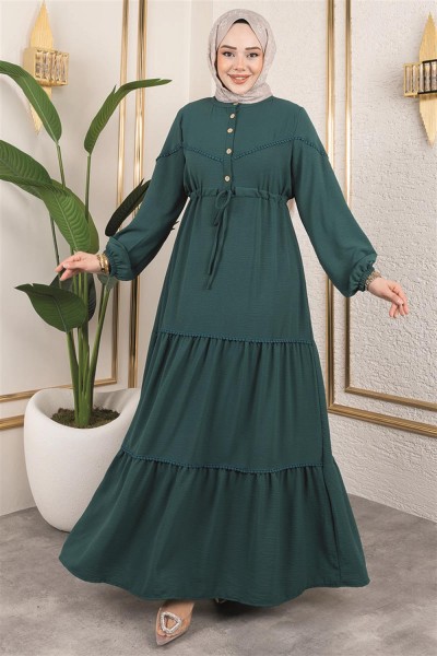 mp - Alisa Aerobin Elbise ZÜMRÜT YEŞİLİ