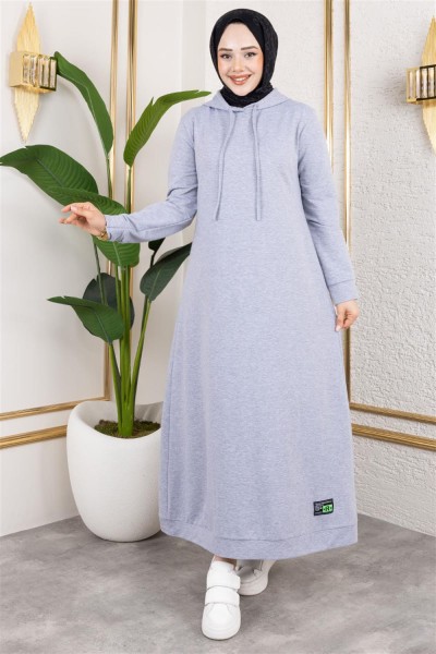 Arma Detaylı Spor Elbise GRİ - Thumbnail