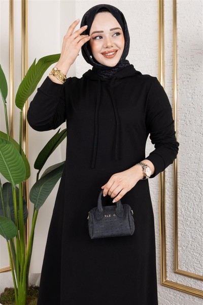 mp - Arma Detaylı Spor Elbise SİYAH