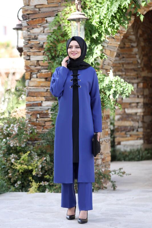 Bağcıklı İkili Takım mdc 5561 İndigo - 2