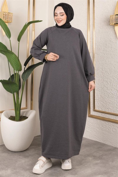 Balon Model Spor Elbise ANTRASİT - Thumbnail