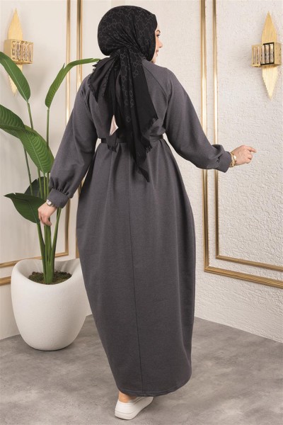 Balon Model Spor Elbise ANTRASİT - Thumbnail