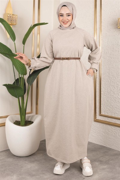 Balon Model Spor Elbise BEJ - Thumbnail