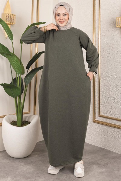 Balon Model Spor Elbise HAKİ - Thumbnail