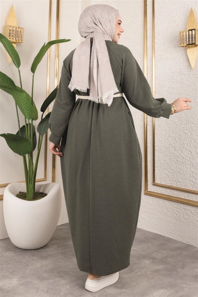 Balon Model Spor Elbise HAKİ - Thumbnail