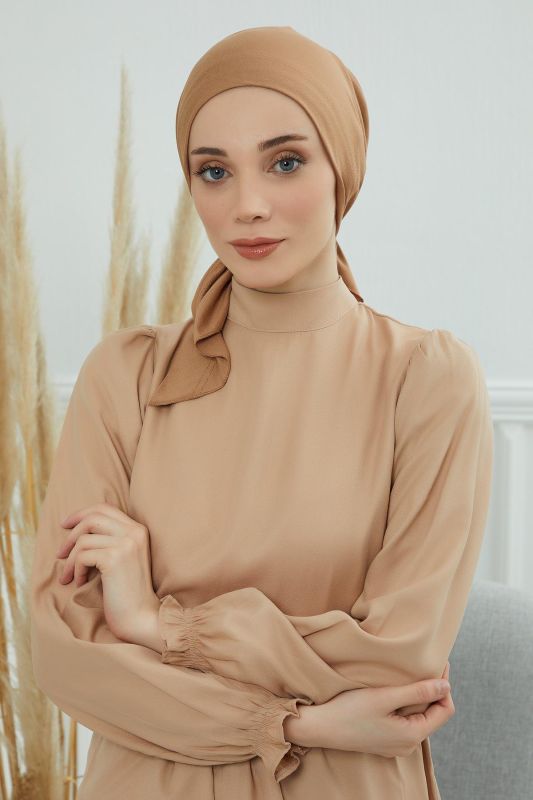 Bandana,B-45 Açık Kahverengi - 1