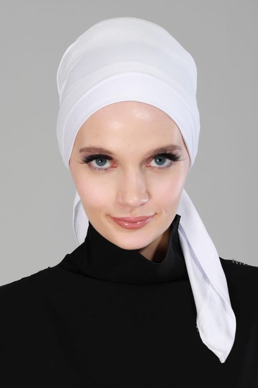 Bandana,B-45 Beyaz - 1