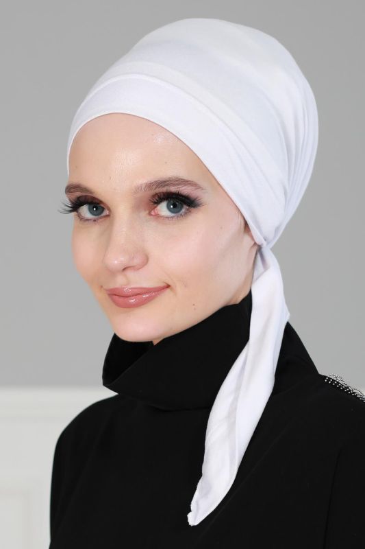 Bandana,B-45 Beyaz - 2