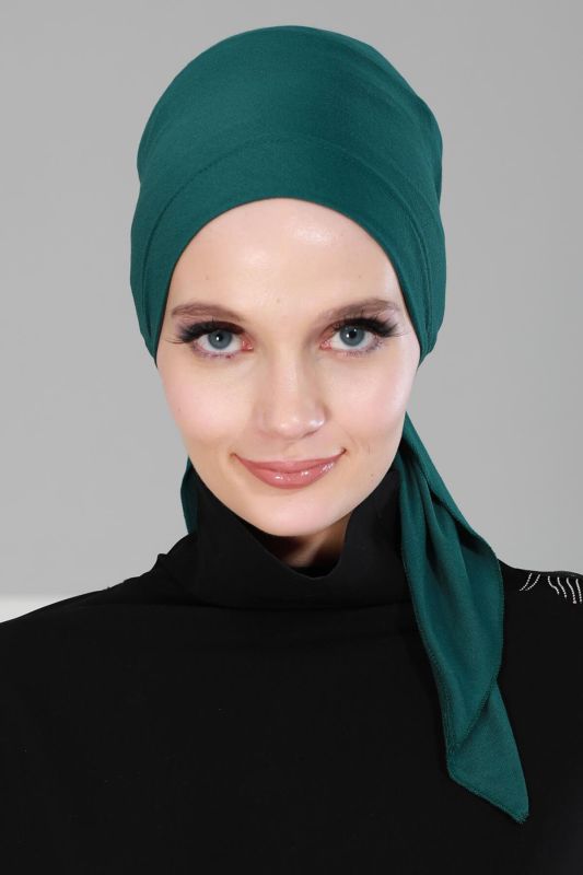 Bandana,B-45 Koyu Yeşil - 1
