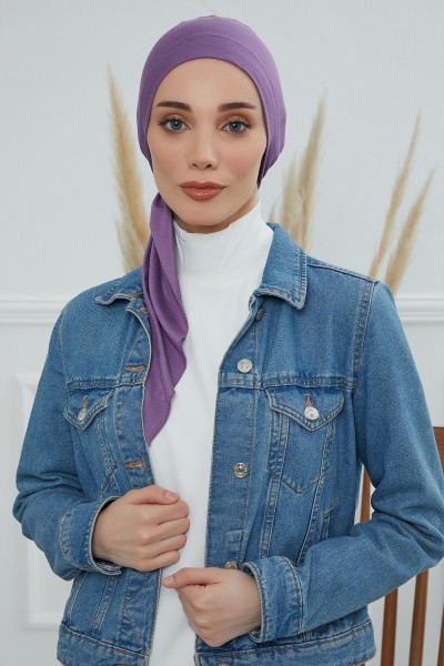 Moda Çizgi - Bandana,B-45 Mor 2