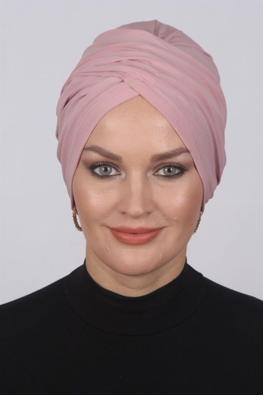 Çapraz Bone  Pudra - 1