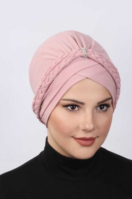 مسحوق بونيه مزدوج محبوك - 1
