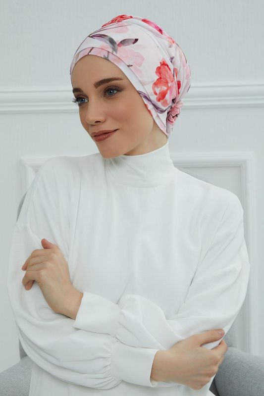 Desenli Penye Bone,B-53YD Desen 26 - 2