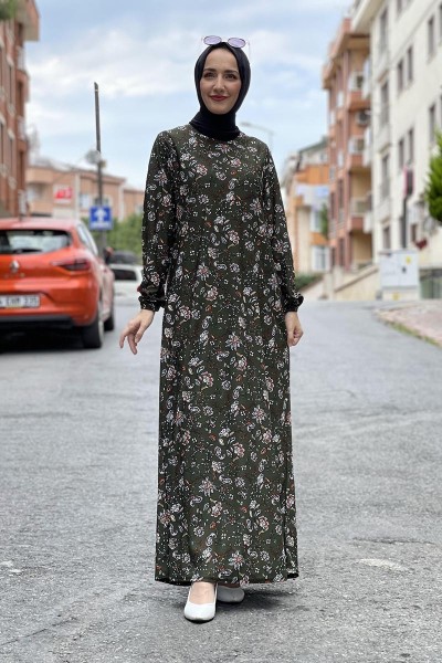 Moda Çizgi - Moda Çizgi Tesettür Elbise