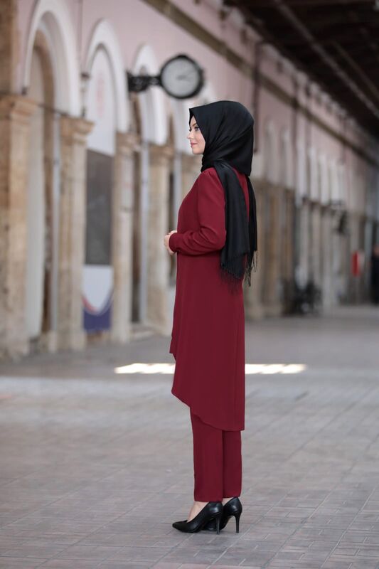 Dilay İkili Takım Bordo 5320 - 3