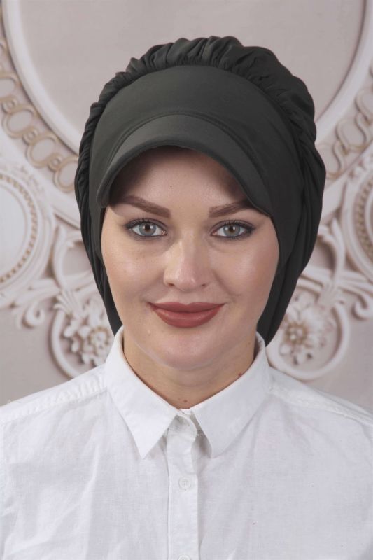 Dökümlü Şapka Tasarım Haki - 1