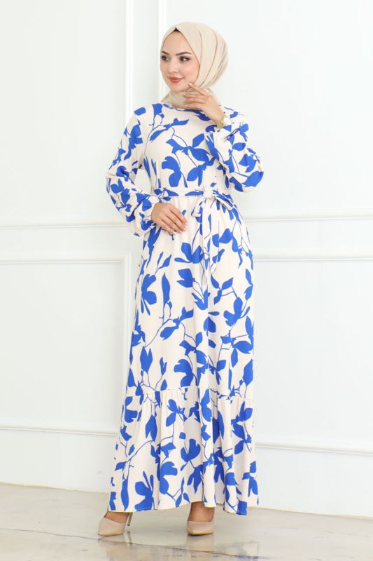 elbise mavi 205 - 3