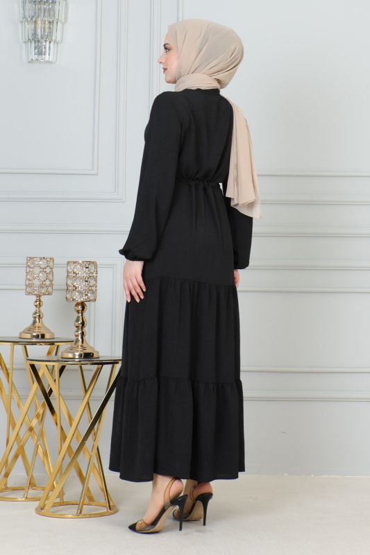 Elbise siyah 201 - 3