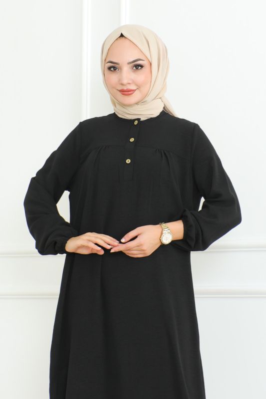 elbise siyah 203 - 5