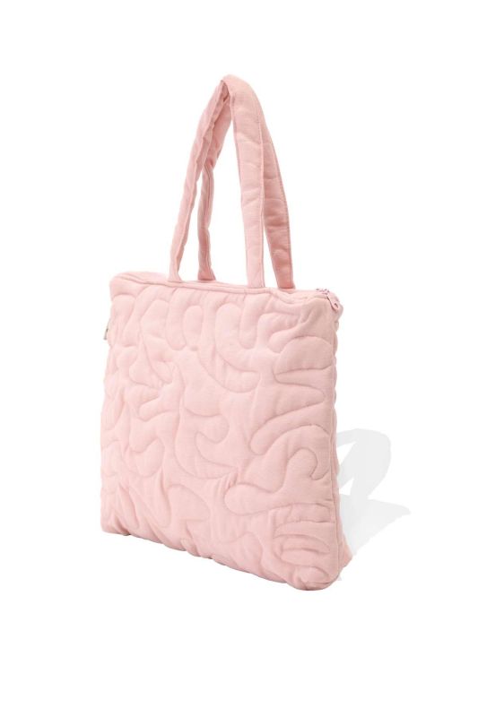 Zippered Shoulder Bag, CK-16 Light Powder - 5