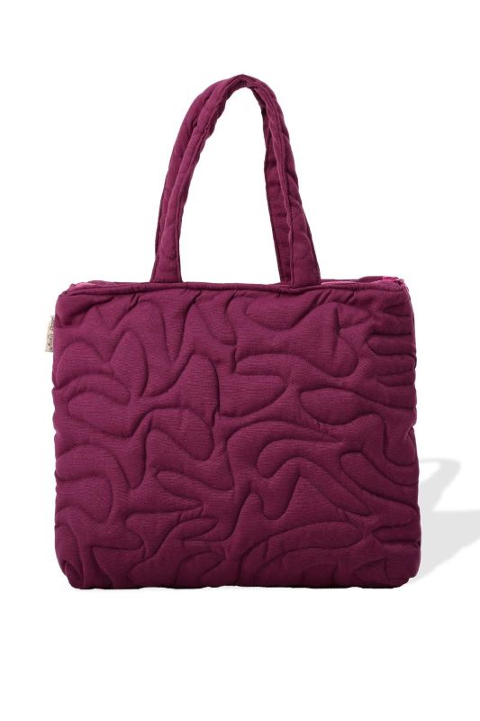Zippered Shoulder Bag,CK-16 Purple - 5