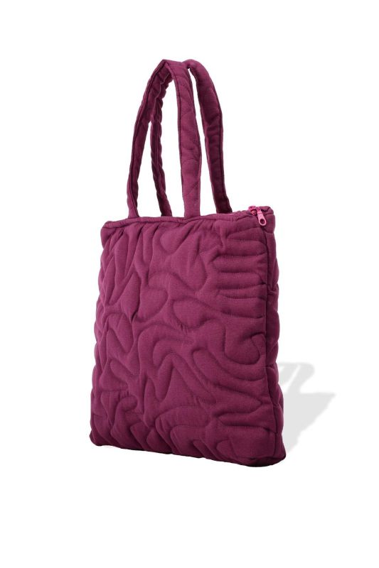 Zippered Shoulder Bag,CK-16 Purple - 6