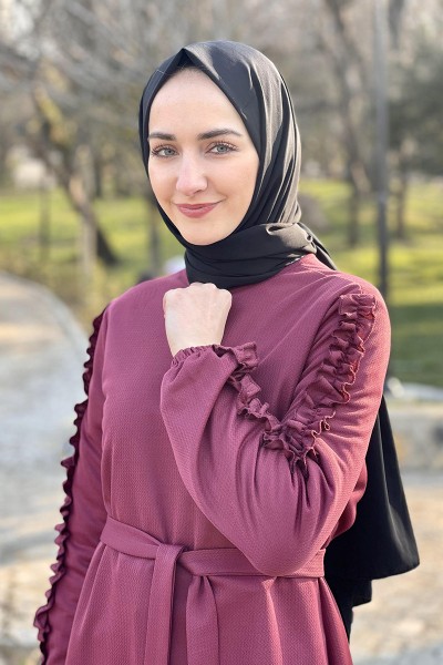 Moda Çizgi - Moda Çizgi Desenli Tunik