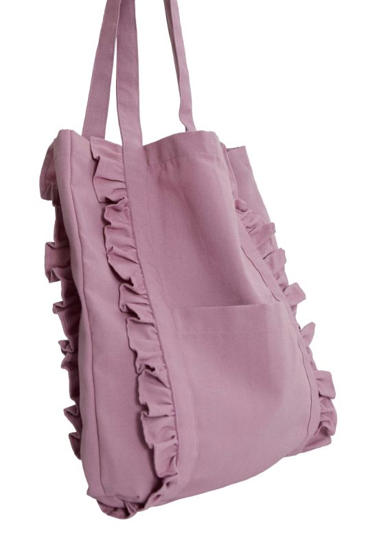 Frilly Daily Bag, C-38 Light Dusty Rose - 7