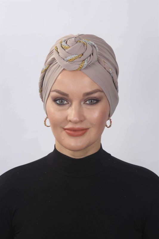 Ready Glitter Wrapped Braided Stone Color - 1