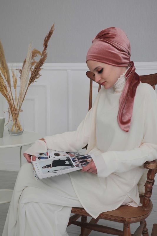 غطاء محرك السيارة المخملي، B-49K Dusty Rose - 6