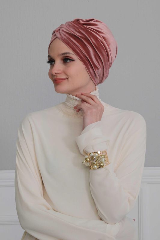 Kadife Bone,B-9K Gül Kurusu - 6