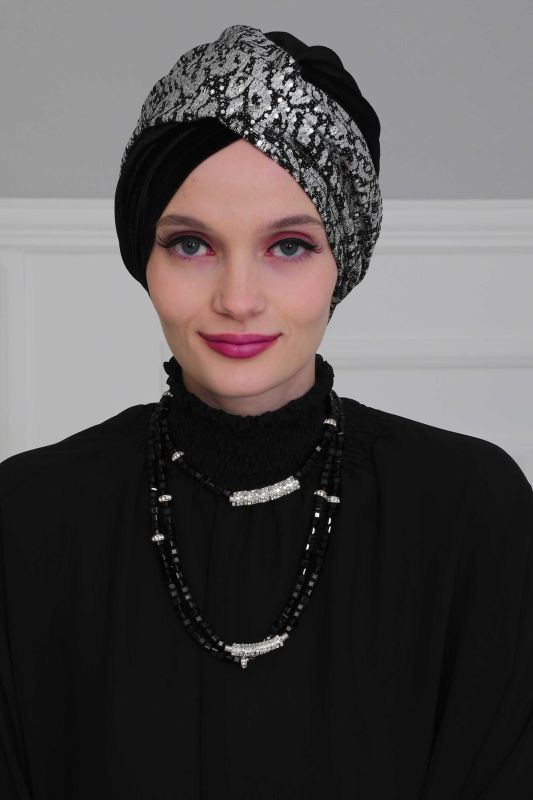 بونيه مخملي،B-9KP أسود - حمار وحشي - 7