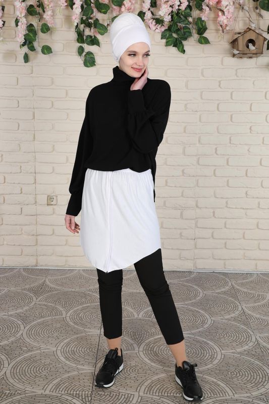 Concealing Skirt,ETK-1 White - 2