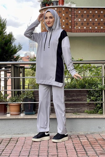 MG - Kapüşonlu Spor Takım GRİ