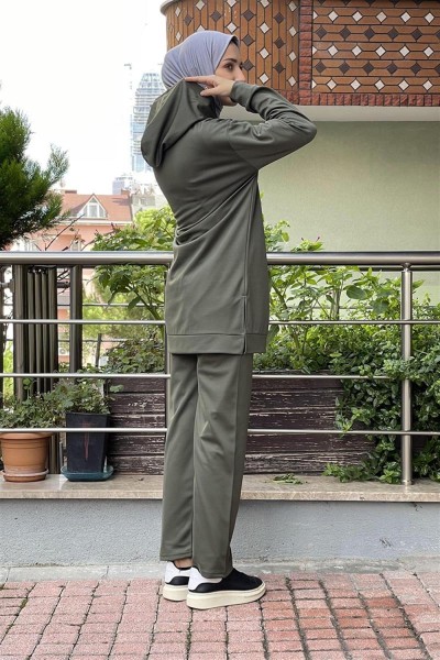 Kapüşonlu Spor Takım HAKİ - Thumbnail