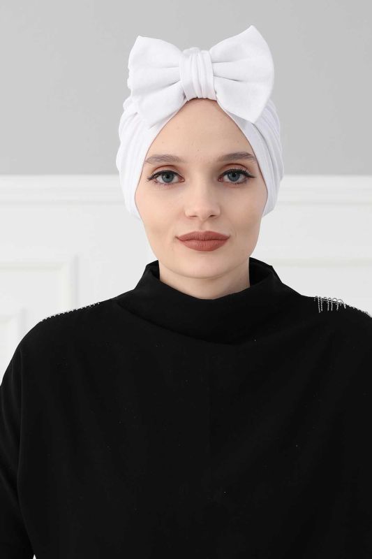 بونيه كيليبيك قطن ممشط، B-27 أبيض - 1