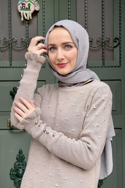 Moda Çizgi - Moda Çizgi Triko Tunik