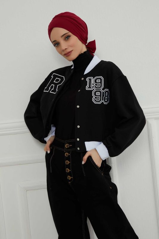 Kuşaklı Penye Bone,B-31 Bordo - 7