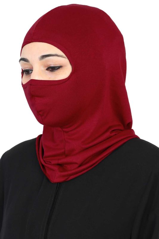 Maskeli Penye Bone,TB-2 Bordo - 3