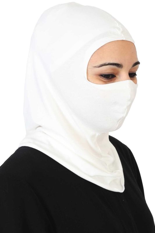 بونيه قطن ممشط مقنع، TB-2 كريمي - 3