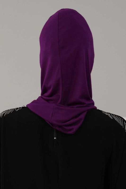 Masked Cotton Bonnet,TB-2 Purple - 4