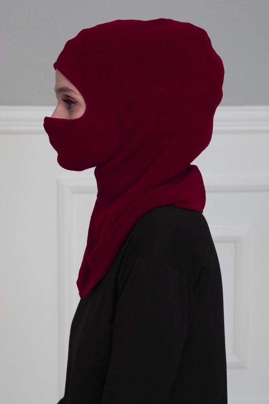 Maskeli Polar Bone,TB-2P Bordo - 2
