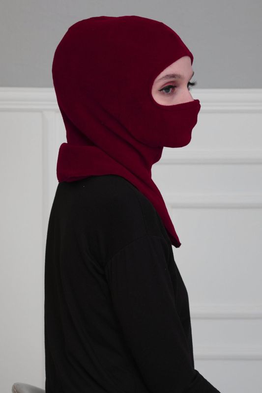 Maskeli Polar Bone,TB-2P Bordo - 3